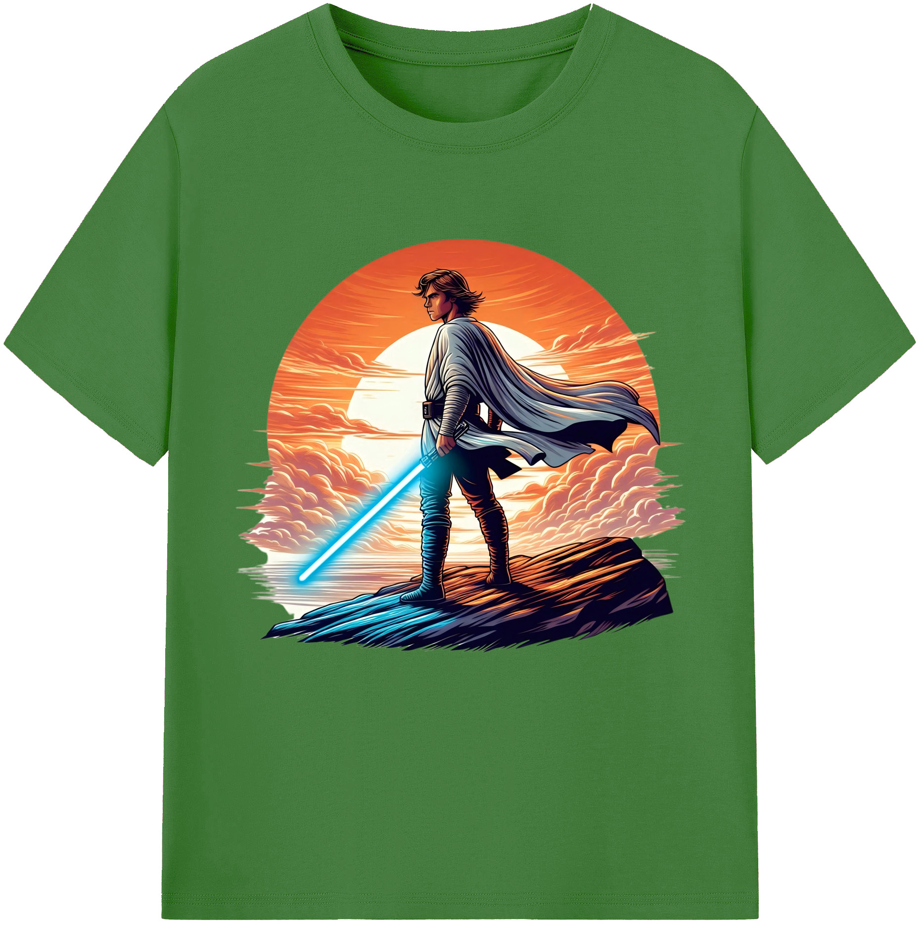 （画像用） スター・ウォーズ Star Wars レディースカジュアルプリントTシャツ（綿100％）